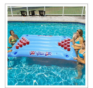 Table flottante gonflable <span class=keywords><strong>en</strong></span> PVC Marazual avec 24 porte-gobelets pour fête aquatique <span class=keywords><strong>en</strong></span> plein air - Product Image 4