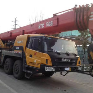 Grue sur camion Sany QY50 de 50 tonnes en bon état, fonctionnement fluide, levage stable pour divers projets sur site - Product Image 1