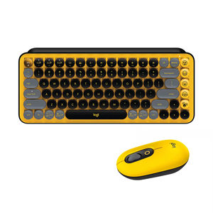 <span class=keywords><strong>Clavier</strong></span> mécanique de jeu sans fil RVB ergonomique pour Logitech POP KEYS russe personnalisé pour bureau <span class=keywords><strong>Gamer</strong></span> Tablet-Keyboard Mouse Co - Product Image 1