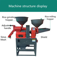 Machines de transformation du riz à succès, décortiqueuse de riz, moulin à riz, ensemble complet, machine de riziculture combinée