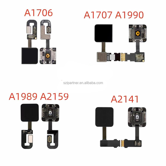 Power Key Button Flex Cable for macbook A1706 A1989 A2159 A1708 A2289 A1707 A1990 A2141 Replacement Turn on Cable Repair