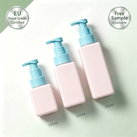 Bouteilles à pompe blanches en HDPE de 100 ml, 150 ml, 300 ml, bouteilles à pompe personnalisées pour lotion, shampoing et après-shampoing pour bébés et enfants