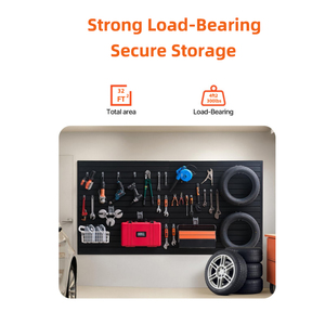 Chất lượng cao không thấm nước tường tổ chức cho nội thất phòng khách nhà để xe & văn phòng PVC nhà để xe đá đen Panel tường - Product Image 3