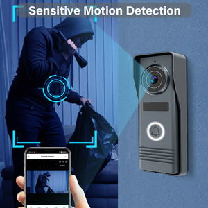 Smart <strong>Home</strong> 2 Wire Video <strong>Intercom</strong>, 7 Inch <strong>IPS</strong> Touch Screen 1024*600 HD Monitor IP65 Waterproof Compatible with Alarm <strong>System</strong> - Product Image 6