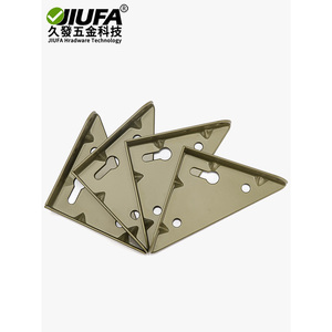 Support mural d'angle robuste pour armoire de salle de bain Jiufa, modèle OP, avec vis incluses - Product Image 3