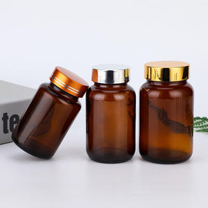 Frascos de Vidrio Ámbar Vacíos Personalizados para Medicamentos, 60 ml, 75 ml, 100 ml, 120 ml, 150 ml, Frascos Farmacéuticos para Pastillas - Product Image 4