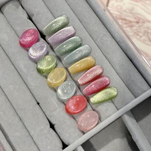 Set de Esmalte de Uñas en Gel Ojo de Gato Star River de 30 Colores, 15ml, Gel Magnético con Cuentas de Vidrio, Semipermanente, Removible con UV, para Salón de Uñas - Product Image 4