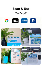 Cargadores, baterías, fuentes de alimentación, Power Banks, escaneo para usar, estación de <span class=keywords><strong>alquiler</strong></span> con 6 ranuras para móviles y teléfonos - Product Image 3