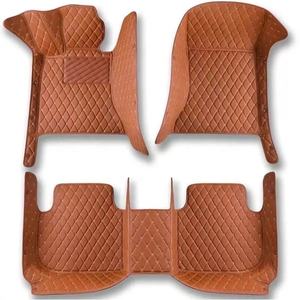 Tapis de sol de voiture de luxe en cuir de qualité supérieure, <span class=keywords><strong>design</strong></span> de marque pour Kia Ray 2010-2024 - Product Image 6