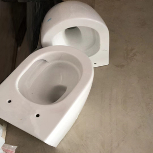 ชุดถังเก็บน้ำแบบซ่อนสำหรับอุปกรณ์สุขภัณฑ์, โถสุขภัณฑ์แบบติดผนังไร้ขอบ ระบบชำระล้างแบบวอร์เท็กซ์สไตล์ยุโรป - Product Image 3