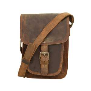 Leather Heritage High Quality Messenger Travel Bag with Adjustable Strap Unisex - Product Image 1