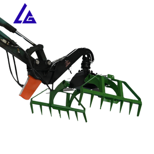 Rotator <span class=keywords><strong>Crane</strong></span> Grapple Agricultural Log Grab Doppel funktions greifer mit Rechen baugruppe - Product Image 4