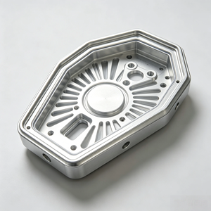 Drawing Custom CNC Milling Turning Aluminum Alloy <b>Enclosure</b> Various Structure Silver Black Anodized Heat Sink Machined Aluminum - Product Image 3