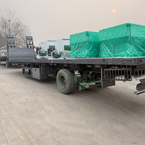 Semirremolque de <span class=keywords><strong>Plataforma</strong></span> Plana de Tres Ejes, <span class=keywords><strong>Plataforma</strong></span> Resistente para Transporte de Maquinaria, Contenedores y Materiales de Construcción - Product Image 4