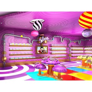 Diseño de Quiosco de Postres Macaron Personalizado, Vitrina Comercial para Exhibición de Chocolate, Cafetería - Product Image 6