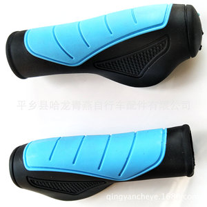 Poignées de guidon de vélo en caoutchouc 120mm antidérapantes pour vélos de montagne - Product Image 3