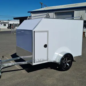 Concession trailer small enclosed trailer 5x8 enclosed cargo trailers