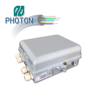 RJ45 FTTH 8FE + Modem XPON Luar Ruangan PoE Terbalik