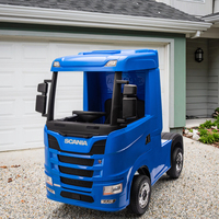 Camion électrique pour enfants alimenté par batterie 12V, voiture électrique pour enfants, jouet à conduire pour enfants