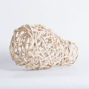Paper <b>Rope</b> Lampshade Oval E27 <b>Led</b> Pendant Light For Home Bar Restaurant Decor - Product Image 4