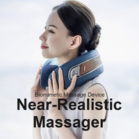 Masseur artificiel de haute qualité pour le cou et les épaules avec compresse chaude, apaisant et relaxant