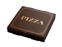 Boîtes à pizza en gros, boîtes en papier personnalisées pour la restauration rapide, frites, sandwichs, kraft