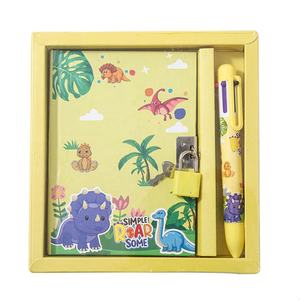 Journal intime avec serrure pour enfants, ensemble <span class=keywords><strong>de</strong></span> papeterie mignon pour cahier <span class=keywords><strong>secret</strong></span> Journal, coffret cadeau avec stylo pour cahier - Product Image 1