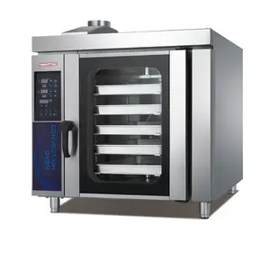 5 Bandeja Horno Para Hornear Pan Panadería Horno Precios Gas Rotary Convección Horno Para Restaurante Cocina