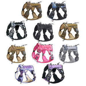 <span class=keywords><strong>Harness</strong></span> latihan taktis anjing, rompi anjing reflektif tahan lama dengan pegangan, tanpa tarik, nilon lembut, tahan lama untuk anjing besar - Product Image 3
