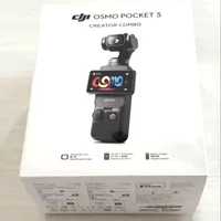 Osmo Pocket 3 Creator Combo, Videocamera d'Azione con Gimbal, Tracciamento del Soggetto Basato su AI, Braccio Doppio Articolato per Batteria da 5.1 4000mAh