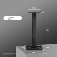 ITLY Z1 Support de casque en plastique écologique Support d'affichage de bureau pour cintre d'ordinateur créatif