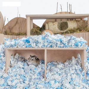 Criceto segreto Peep Shed a 2 camere nascondiglio e Tunnel per esplorare i giocattoli - Product Image 2