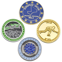 Souvenir en métal personnalisé Usa Navy Challenge Pièce commémorative 2d 3d à collectionner