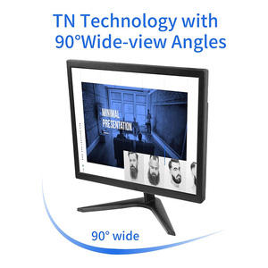 ราคาโรงงาน จอคอมพิวเตอร์ LED แบบกว้าง 17 นิ้ว ความละเอียด 1280 x 1024 ราคาถูก จอ LCD สำหรับคอมพิวเตอร์ตั้งโต๊ะ - Product Image 5
