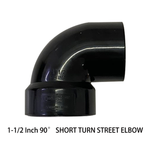 Accessori da Cucina, Raccordi per <span class=keywords><strong>Tubi</strong></span> in ABS su Misura, Gomito a 90 Gradi Corto, Raccordi per <span class=keywords><strong>Tubi</strong></span> in ABS - Product Image 3