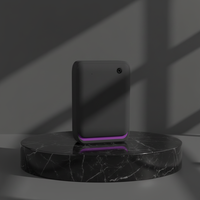 Diffuseur d'huiles essentielles DATA AROMA ultra silencieux 260 ml, à fixation murale, contrôlé par application, fonctionnement sans eau, bruit <38 dB, commande tactile