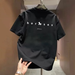 T-shirt d'été décontracté en coton fin et ample pour hommes et femmes, style rétro, nouvelle collection, marque de mode pure, qualité supérieure - Product Image 6