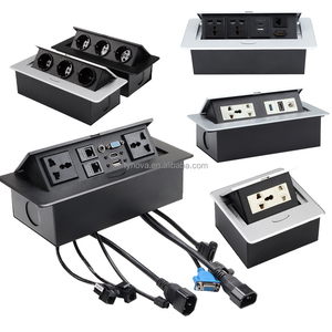 Enchufe de Corriente Retráctil Oculto en el Escritorio, Enchufe de Corriente Emergente Universal para Mesa, Enchufe de Corriente Emergente para Escritorio - Product Image 5