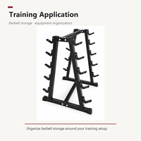 Support de rangement pour haltères pour salles de sport commerciales et studios d'entraînement, solution de rangement pour barres et planification de l'aménagement des salles de musculation pour acheteurs B2B, équipements de gym