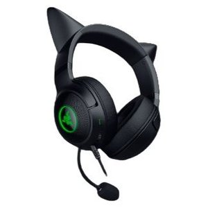 Auriculares Gaming <span class=keywords><strong>KRAKEN</strong></span> Kitty <span class=keywords><strong>V2</strong></span> Negros Over-Ear USB Tipo-A con Driver Dinámico 20-20000Hz R04 04730100 R3M1 - Product Image 5