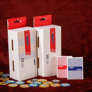 Customized Durable PVC Texas Hold'em Stylish Playing Cards for Casino Tournament Games Private Leisure <strong>Gathering</strong> Sessions - Product Image 4