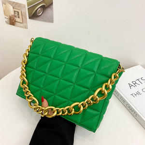 Sac à Main Femme Marque 2022, Sacs Bandoulière Matelassés à Chaîne Épaisse, Pochette et Sac à Main pour Dames - Product Image 6