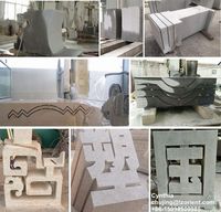 Scie à fil CNC pour blocs de marbre et granit Monument en pierre Machines CNC