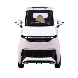 Hoogwaardige 45 km/u 4-wiel elektrische stadsauto, volledig afgesloten, automatische versnellingsbak, lederen stoelen, linker RWD-EEC COC gecertificeerd, 50 kW - Product Image 5
