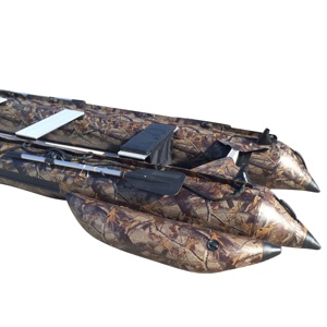 เรือคายัคเป่าลมสำหรับกิจกรรมกลางแจ้ง Goethe Goboat Camo GTK470 สำหรับพายเรือ ตกปลา ล่องแก่ง เล่นเซิร์ฟ แบบดรอปสติทช์ GTK470 เรือพาย - Product Image 4