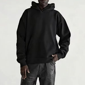 Sudaderas con Capucha de Moda Y2K de Algodón Oversized Pulóver con Logo Personalizado Ropa de Calle Unisex de Alto Gramaje Sudaderas Holgadas de Moda Ropa Unisex - Product Image 5