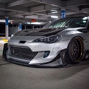 Pare-chocs avant style Rocket Bunny V3.5 en FRP avec spoiler et séparateurs latéraux, kit carrosserie, état neuf pour Toyota GT86 BRZ 2013+ - Product Image 6