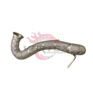 Downpipe Vortex Contach pour Mercedes-Benz A45 CLA45 GLA45 AMG 2.0T 2014+ avec pare-chaleur - Product Image 2