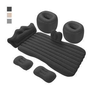 SUNNUO di alta qualità portatile da viaggio gonfiabile letto per auto personalizzabile materasso ad aria 6 accessori pratici letti per auto cuscini - Product Image 1