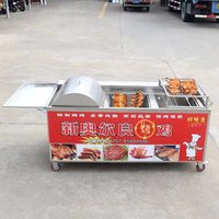 Machine de Rôtisserie à Poulet la Plus Vendue au Charbon ou au Gaz, Gril à Viande, Prix